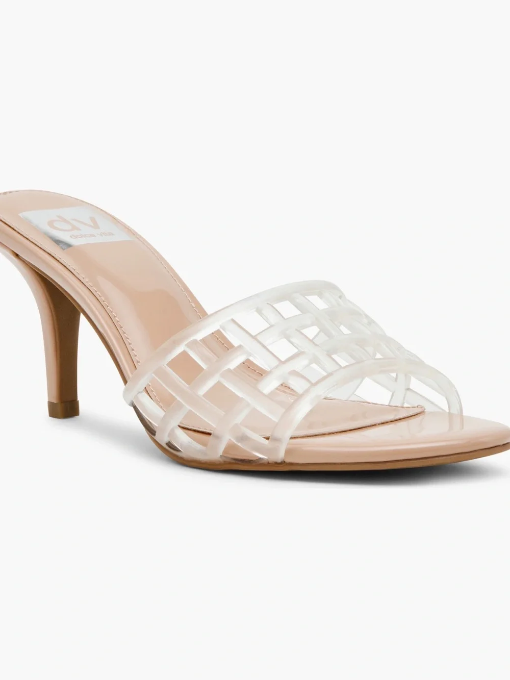 Dolce Vita NEW Cristoff Clear heels sz 8